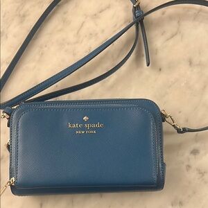 Kate Spade Blue Crossbody Bag